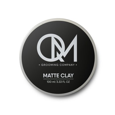 Мужская матовая глина для укладки волос ТМ QM "Matte Clay" 100мл К197 фото