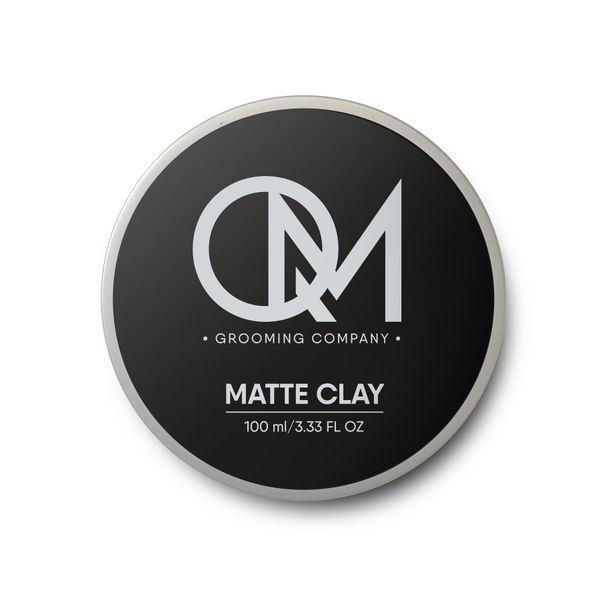 Чоловіча матова глина для укладання волосся ТМ QM "Matte Clay" 100мл К197 фото