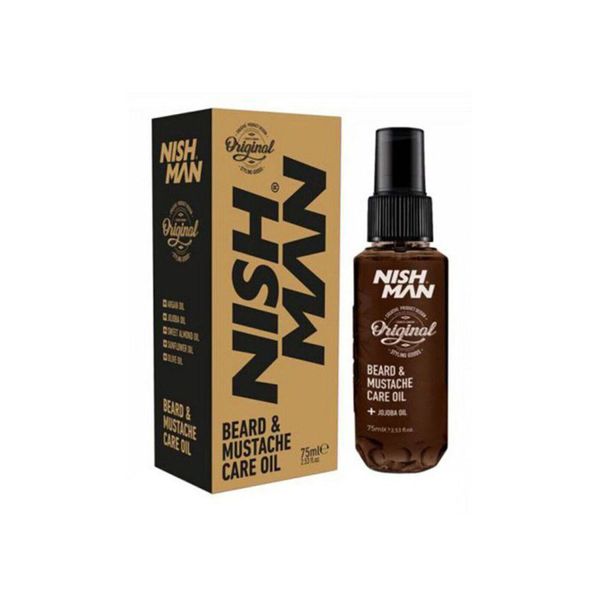 Масло для бороды Nishman Beard & Moustache Oil 75мл К249 фото