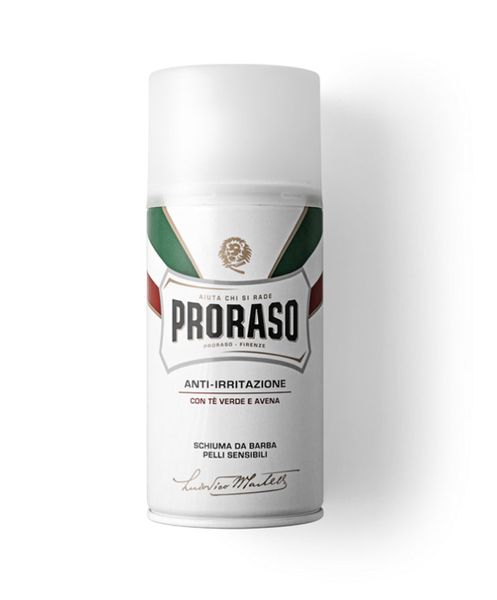 Чоловіча Піна для гоління Proraso Shaving Foam Sensitive Green Tea 300мл Г4 фото