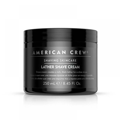 Чоловічий Крем для гоління American Crew Lather Shave Cream 250мл К360 фото