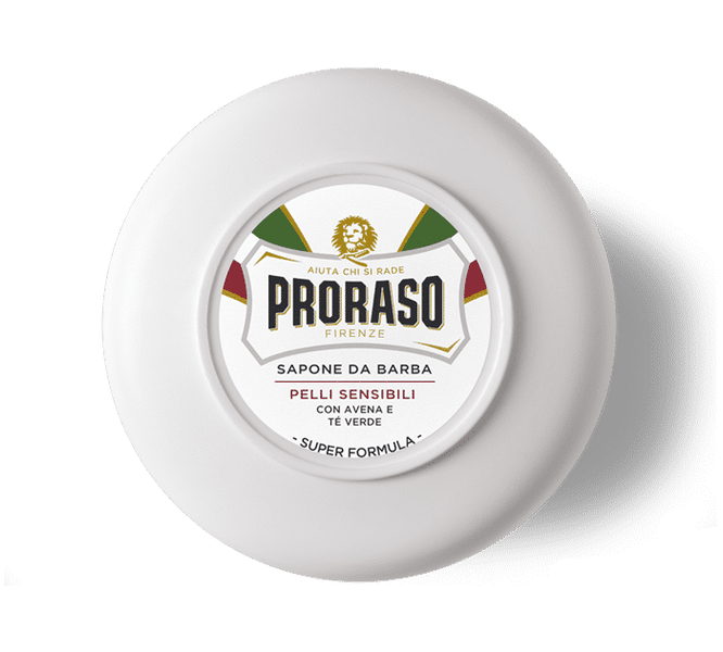 Мило для гоління Proraso Shaving Soap Jar Sensitive Green Tea 150мл К261 фото