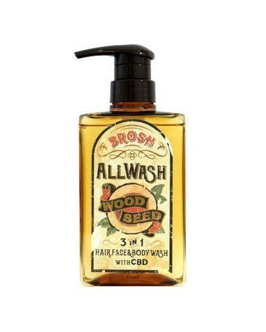 Средство 3в1 (Мыло для лица, Тела и Волос) BROSH 3 in 1 Soap for Face Body & Hair 400мл k369 фото