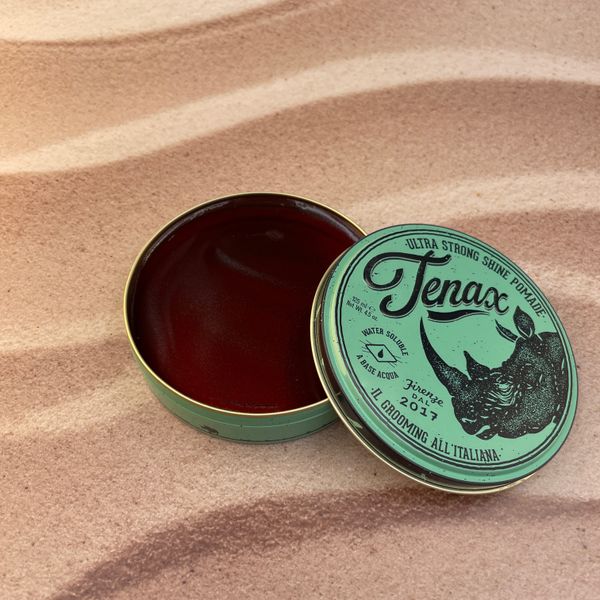 Мужской помада для волос Tenax Ultra Strong Shine Pomade 125мл К36 фото