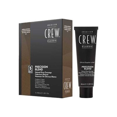 Система маскування сивини American Crew Precision Blend Shades 4-5 MEDIUM NATURAL 3х40мл К464 фото