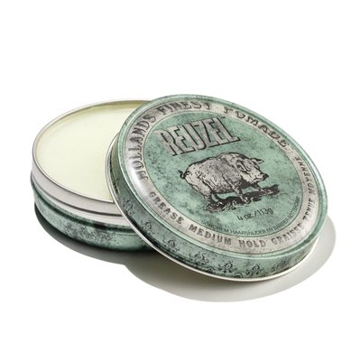 Мужской воск для волос Reuzel Green Pomade Grease 113г К38 фото