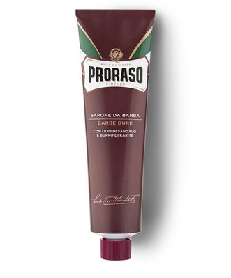 Чоловічий Крем для гоління Proraso Shaving Cream Tube Nourish Sandalwood 150мл Г11 фото