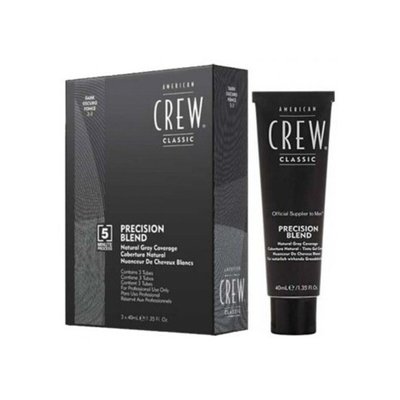 Система маскування сивини American Crew Precision Blend Shades 2-3 DARK 3х40мл К465 фото