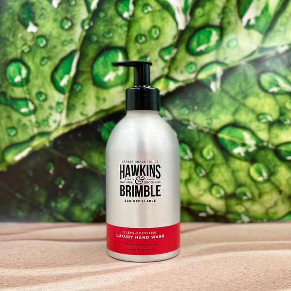 Чоловіче Мило для рук Hawkins & Brimble Cleansing Hand Wash Eco-Refillable 300мл К266 фото