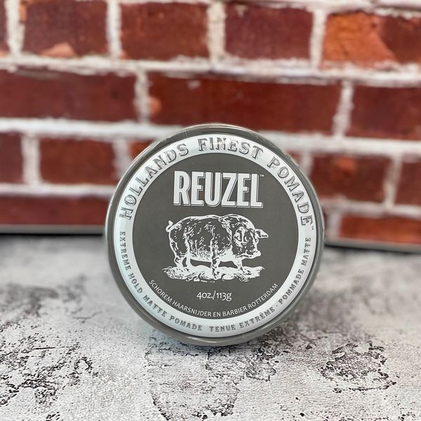 Мужская матовая помада для укладки волос Reuzel Extreme Matte Pomade 113 г К156 фото