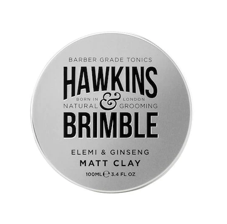 Матовая глина Hawkins & Brimble Matt Clay Pomade 100 мл К122 фото