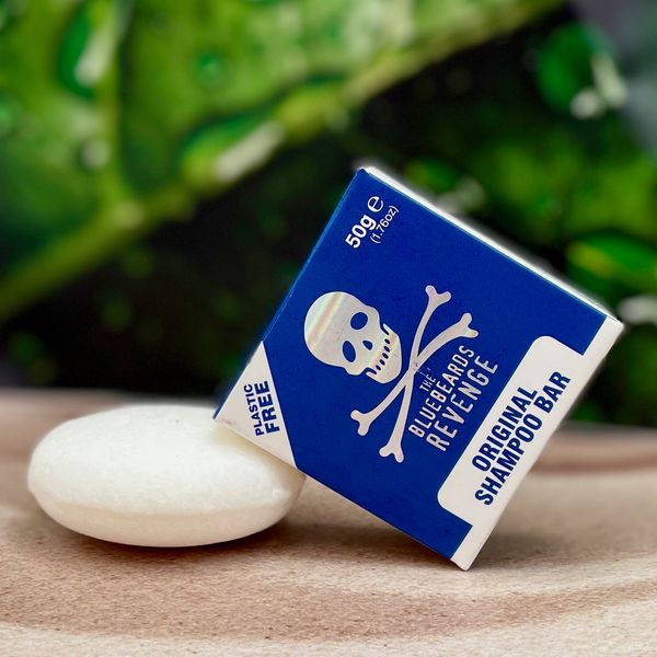 Чоловічий Твердий шампунь для волосся The Bluebeards Revenge Original Solid Shampoo Bar 50 г К117 фото