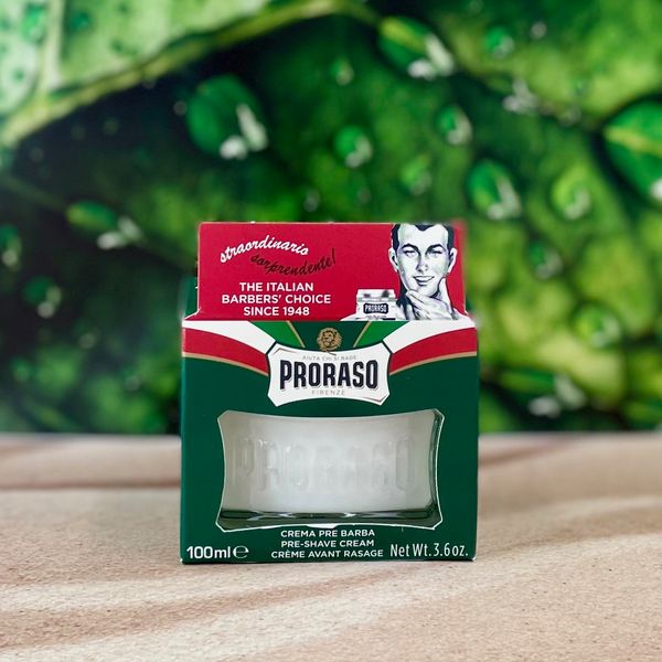 Чоловічий Крем перед голінням Proraso Pre Shave Cream Refresh Eucalyptus 100мл Г12 фото