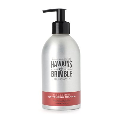 Чоловічий шампунь Hawkins & Brimble Revitalising Shampoo Eco-Refillable 300мл К71 фото