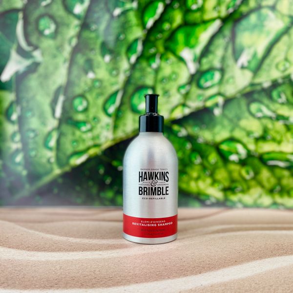 Мужской шампунь Hawkins & Brimble Revitalising Shampoo Eco-Refillable 300мл К71 фото