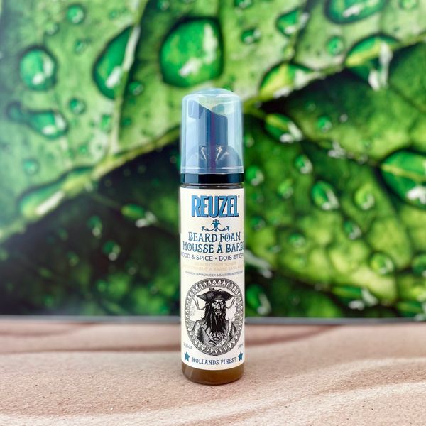 Бальзам-пена для бороды Reuzel Beard Balm Wood&Spice 70 г К126 фото