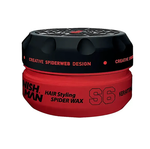 Матовый воск-паутинка экстремальной фиксации Nishman Hair Styling Wax S6 Spyder 150 мл k1042 фото