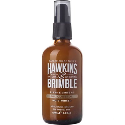 Чоловічий зволожуючий крем для жирної шкіри Hawkins & Brimble Oil Control Mousturiser 100мл К76 фото