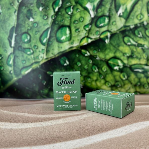 Чоловіче мило Floїd Bath Soap Vetyver Splash 120г К80 фото