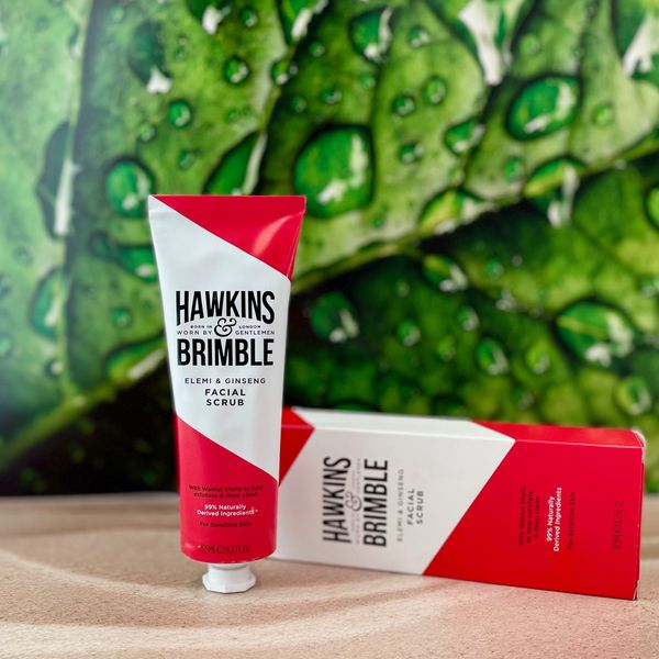 Чоловічий скраб для обличчя Hawkins & Brimble Facial Scrub 125 мл К142 фото