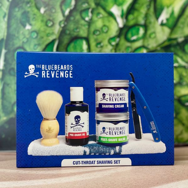 Чоловічий набір для гоління The BlueBeards Revenge Cut-Throat Shaving Set К294 фото